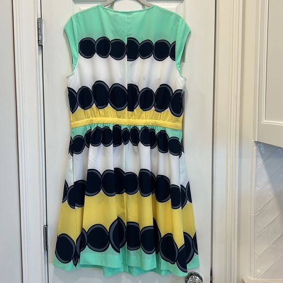 Cynthia Rowley “Dot Stripe Prima Floral” in Lightweight Fabric Summer sz.10 NWT - Picture 9 of 9